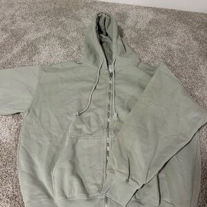 Brandy Melville oversized zip up